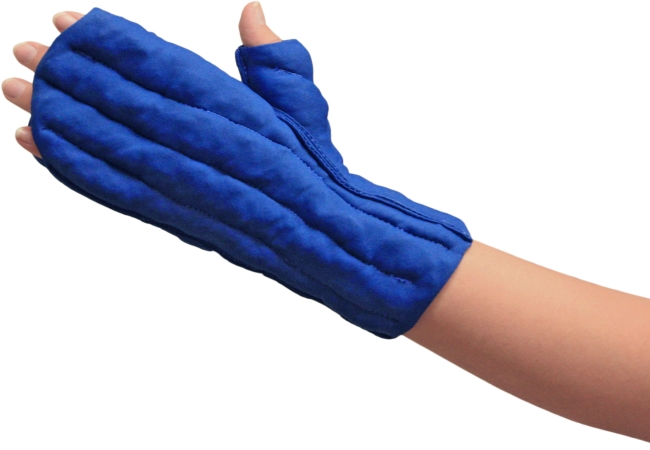 согревающая рукавица после ванночек
