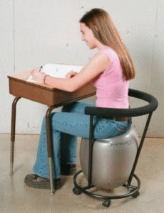 Правильное сидение на стуле