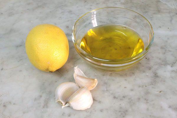 масло чеснок лимон