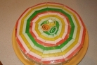 Бисквитный торт с мармеладом