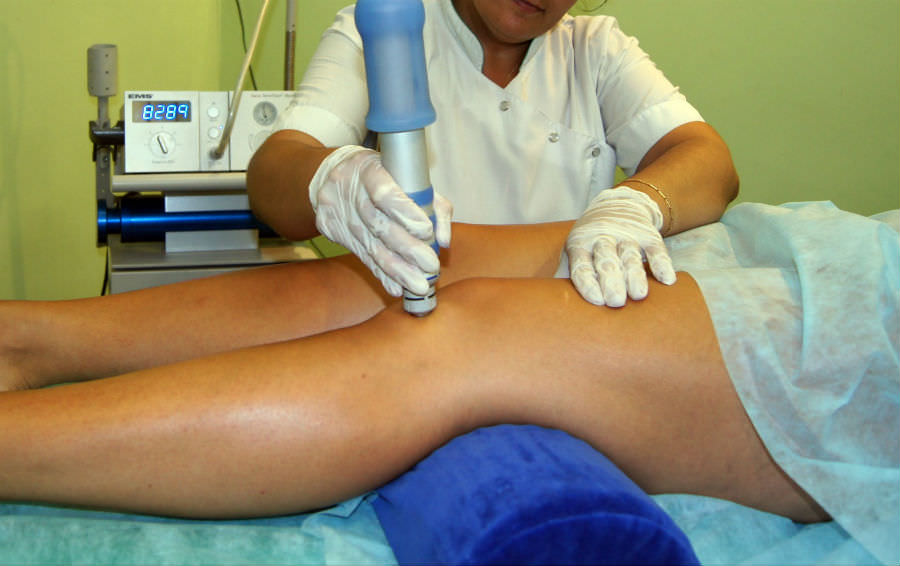 Лечение физиотерапией коленного сустава