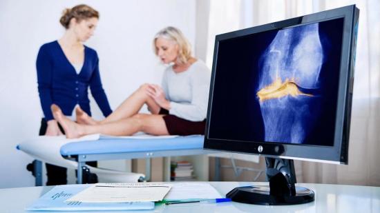 Обследование коленных суставов