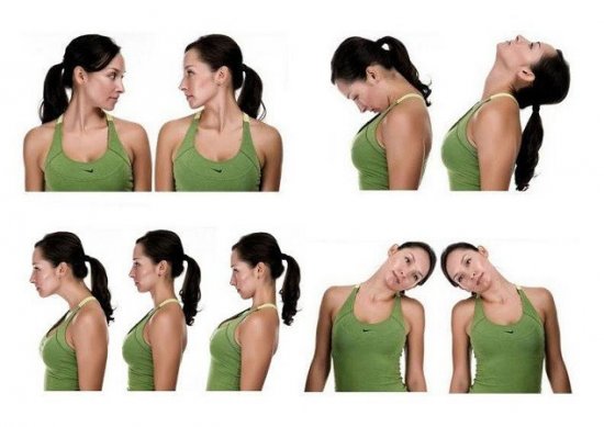 Упражнения для шеи