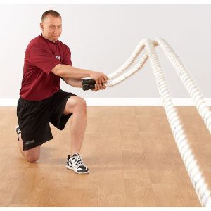 Heavy Rope Training is Great Exercise with Foot Pain